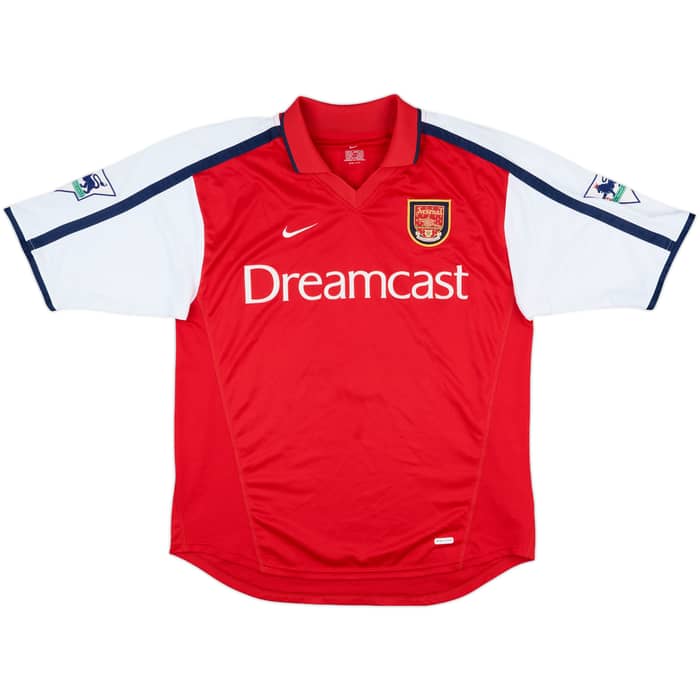 2001-02 Arsenal Home Shirt Jeffers #9 - 8/10 - (M)