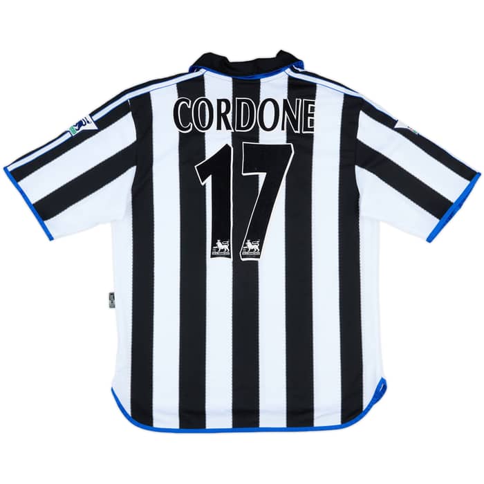 2000-01 Newcastle Home Shirt Cordone #17 - 8/10 - (L)