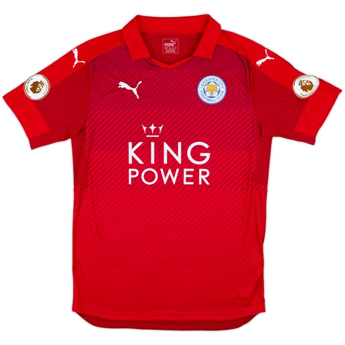 2016-17 Leicester Signed Away Shirt Ranieri - 10/10 - (M)