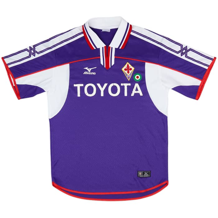 2001-02 Fiorentina Home Full Kit - 5/10 - (L)
