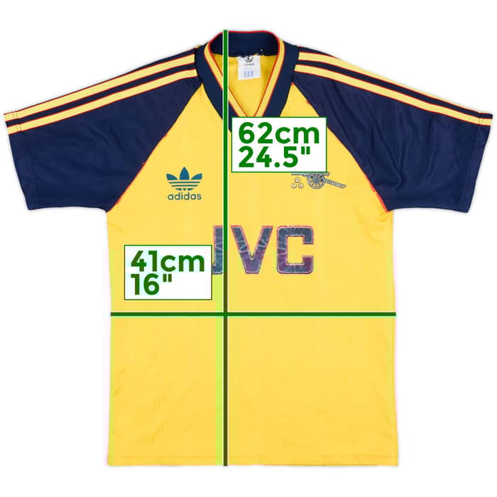 1988-91 Arsenal Away Shirt - 4/10 - (L.Boys)