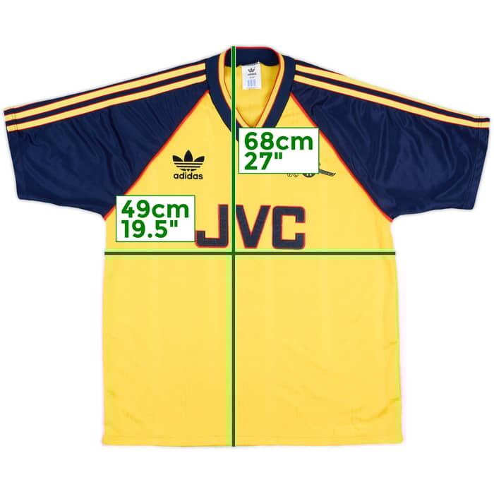 1988-91 Arsenal Away Shirt - 9/10 - (M/L)