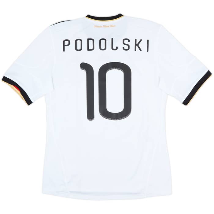 2010-11 Germany Maillot Domicile Podolski #10 - 8/10 - (S)