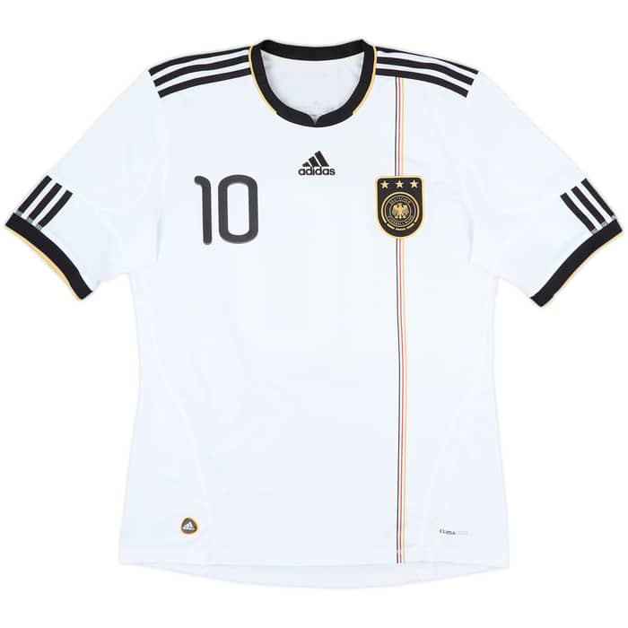 2010-11 Germany Maillot Domicile Podolski #10 - 8/10 - (S)