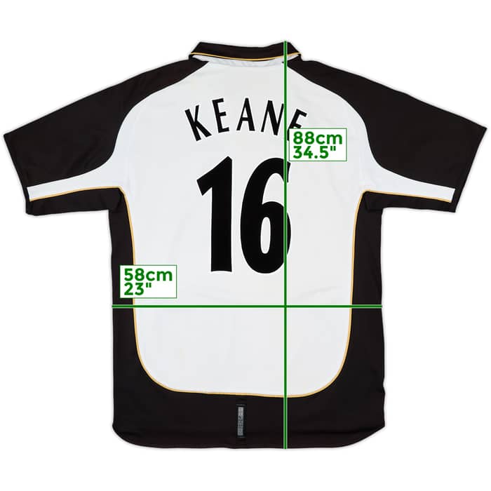 2001-02 Manchester United Centenary Away/Third Shirt Keane #16 - 6/10 - (L/XL)