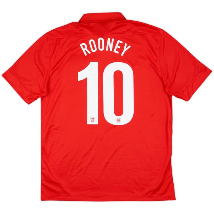 2013 England Maillot Extérieur 150e Anniversaire Rooney #10 - 6/10 - (S)