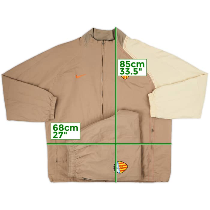 2004-05 Valencia Nike Tracksuit - 9/10 - (XL)