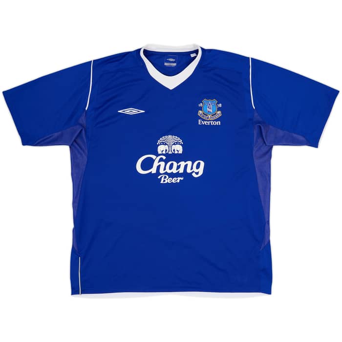 2004-05 Everton Home Shirt Osman #21 - 7/10 - (XL)