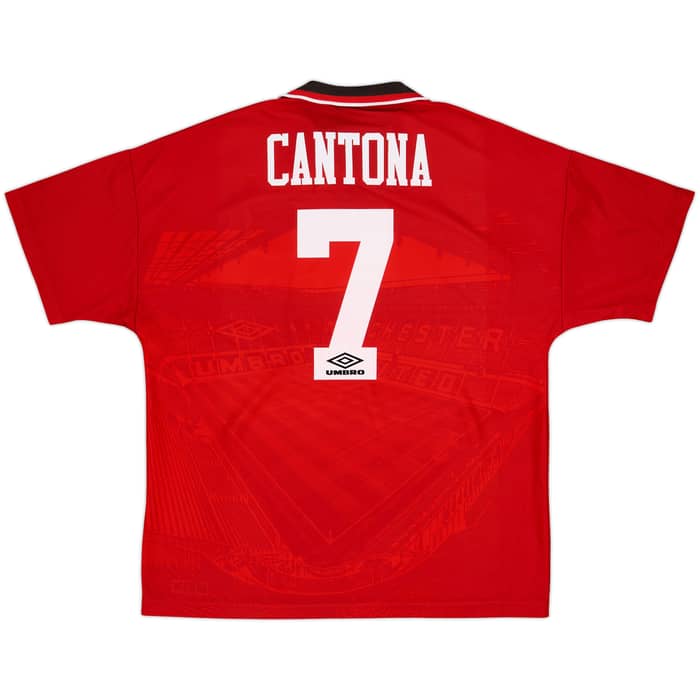 1994-96 Manchester United Camiseta Local Cantona