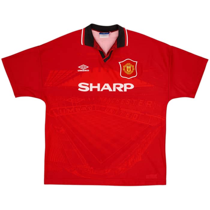 1994-96 Manchester United Camiseta Local Cantona
