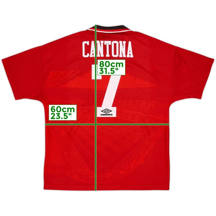 1994-96 Manchester United Camiseta Local Cantona