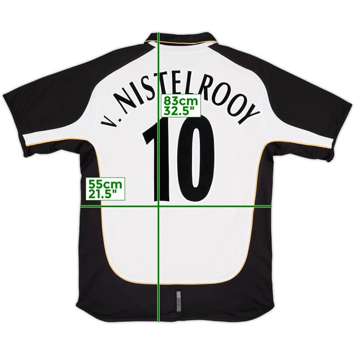 2001-02 Manchester United Centenary Away/Third Shirt V.Nistelrooy #10 - 8/10 - (L)
