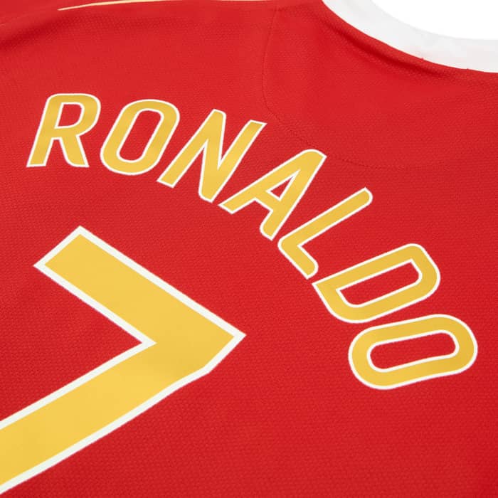 2006-07 Manchester United Home Shirt Ronaldo #7 - 8/10 - (S)