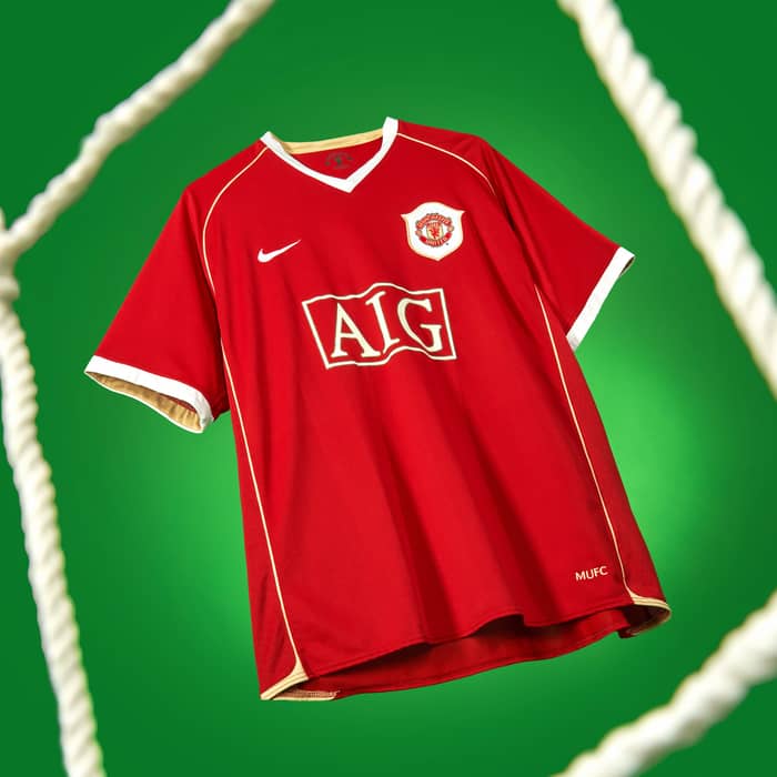 2006-07 Manchester United Home Shirt Ronaldo #7