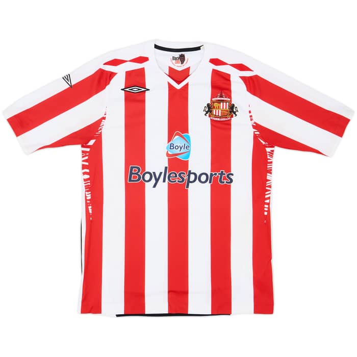 2007-08 Sunderland Home Shirt Yorke #19 - 7/10 - (L)