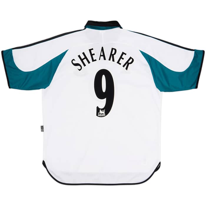 1999-00 Newcastle Away Shirt Shearer #9 - 10/10 - (XL)
