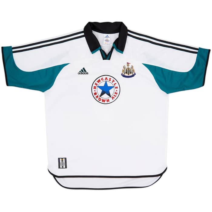 1999-00 Newcastle Away Shirt Shearer #9 - 10/10 - (XL)