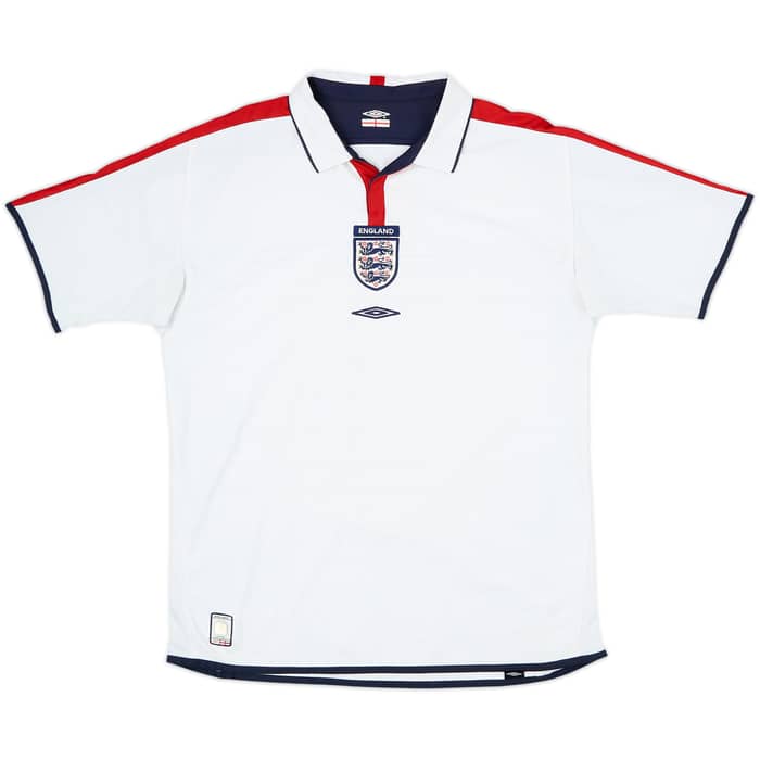 2003-05 England Home Shirt - 5/10 - (L)