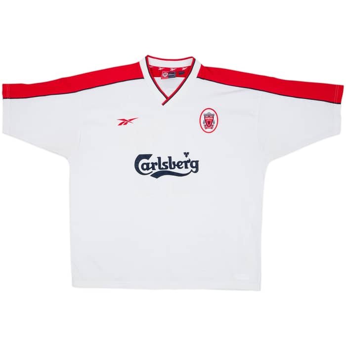 1998-99 Liverpool Away Shirt Gerrard #28 - 7/10 - (XXL)