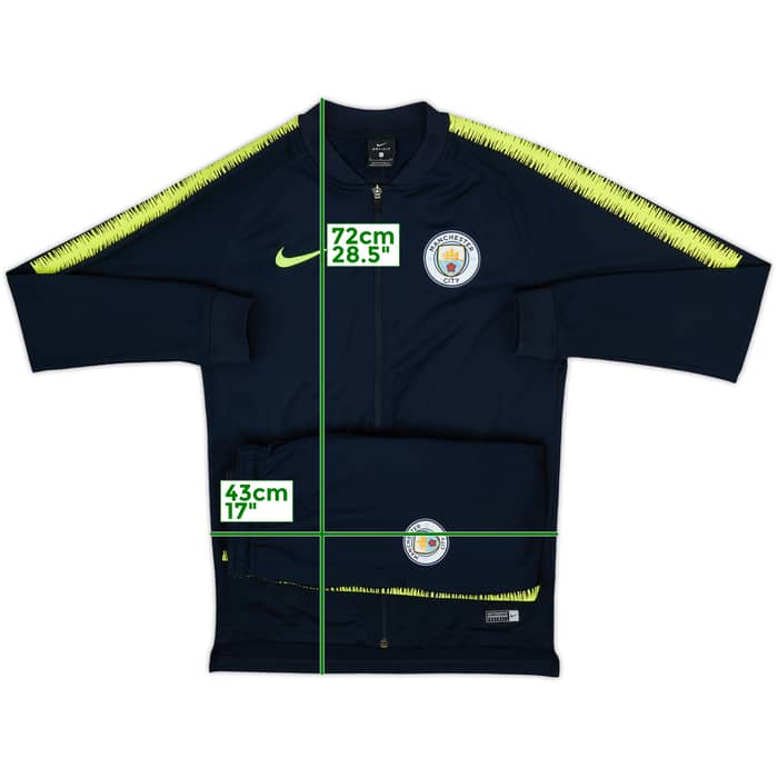 2018-19 Manchester City Nike Track Jacket - 9/10 - (S)