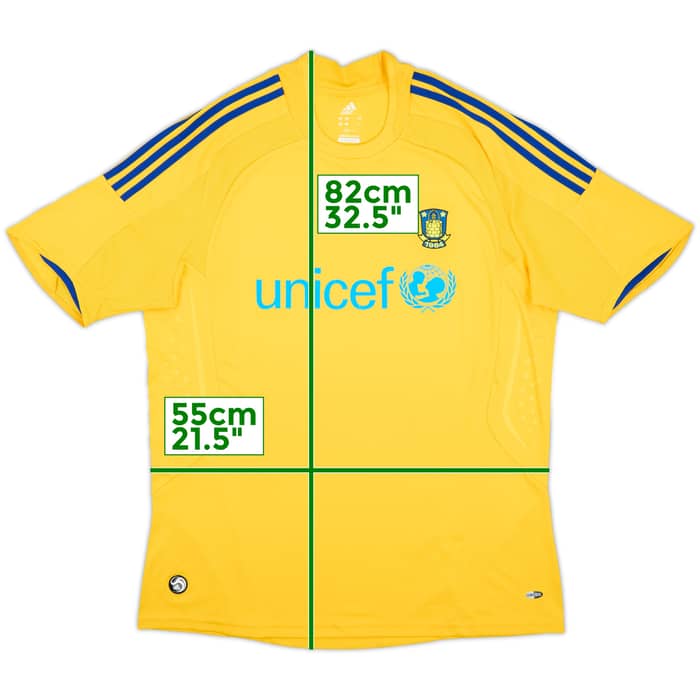 2008-09 Brondby Signed Home Shirt - 7/10 - (L)