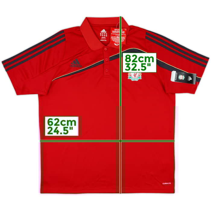 2009-10 Liverpool adidas Polo Shirt (XXL)