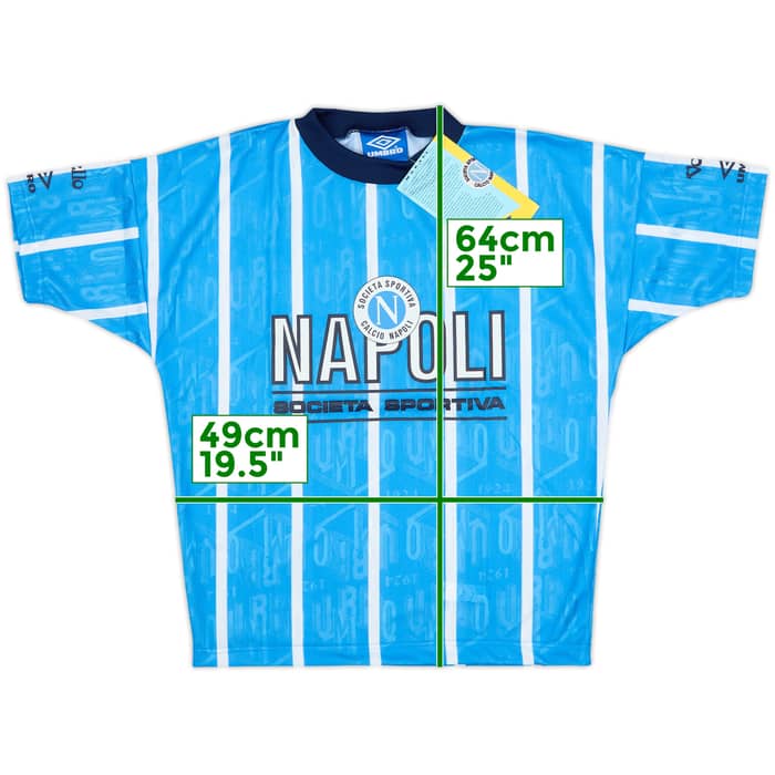 1993-94 Napoli Umbro Training Shirt (L.Boys)