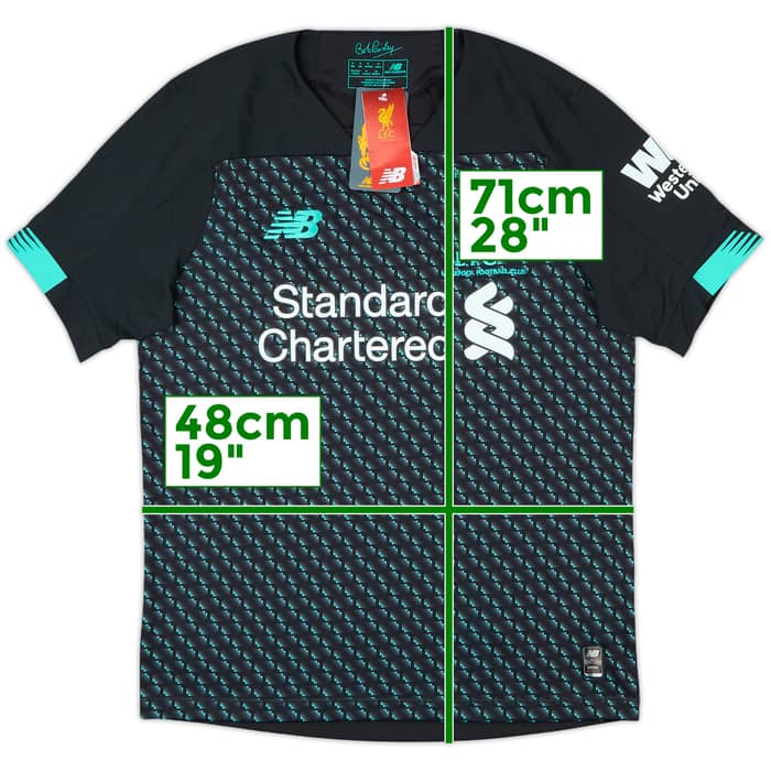 2019-20 Liverpool '2019/20 Champions' Third Shirt (S)