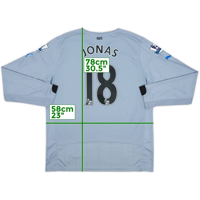 2014-15 Newcastle Away L/S Shirt Jonas #18 (L)