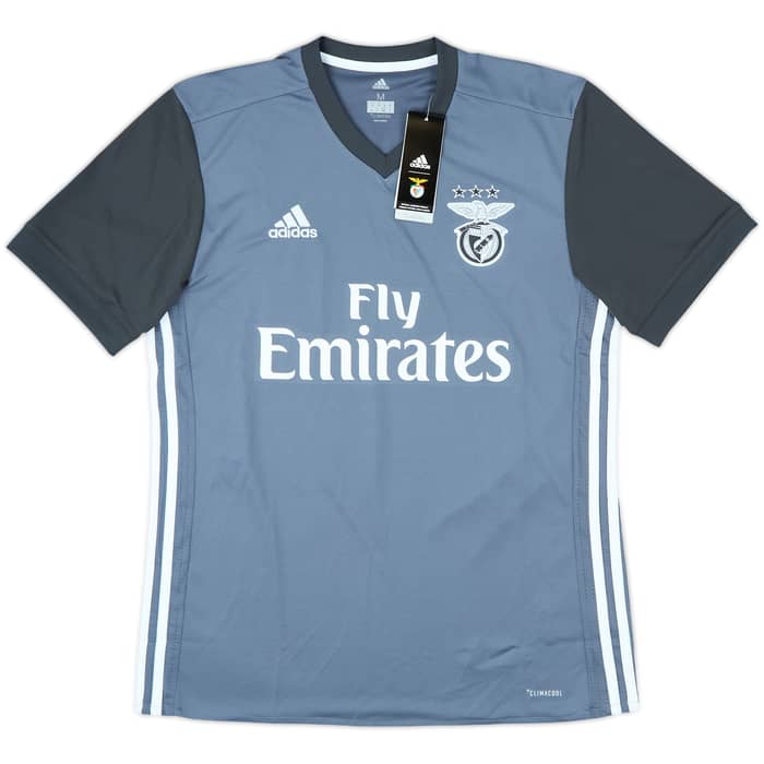 2017-18 Benfica Away Shirt Ruben Dias #66 (M)
