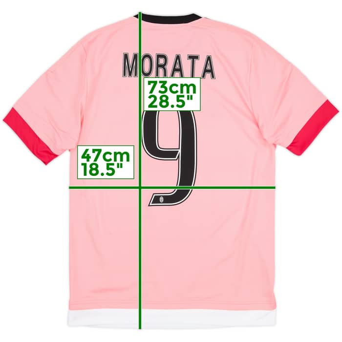 2015-16 Juventus Away Shirt Morata #9 (S)