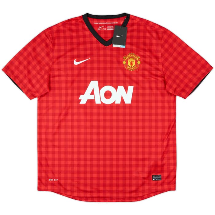 2012-13 Manchester United Home Shirt Rooney #10 (XL)