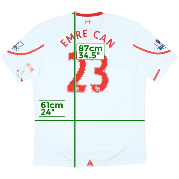 2015-16 Liverpool Away Shirt Emre Can #23 (3XL)