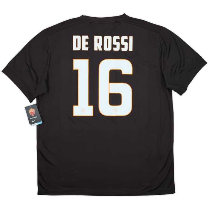 2017-18 Roma Third Shirt De Rossi #16 (XL)