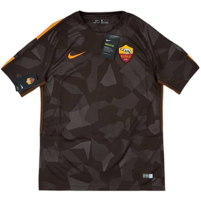 2017-18 Roma Third Shirt Dzeko #9 (M)