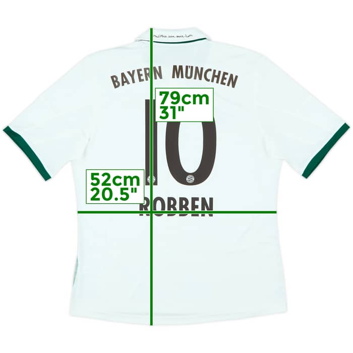 2013-14 Bayern Munich Away Shirt Robben #10 (L)