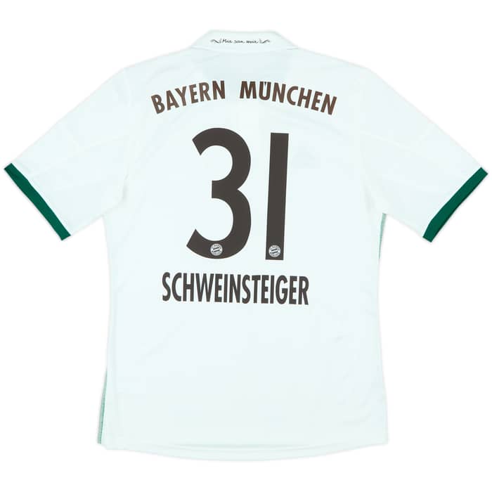 2013-14 Bayern Munich Away Shirt Schweinsteiger #31 (M)