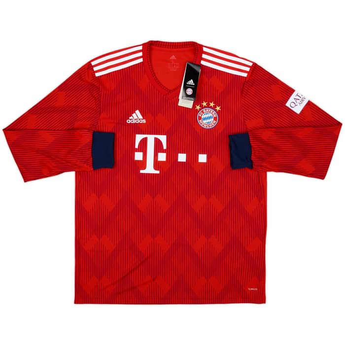 2018-19 Bayern Munich Home L/S Shirt Robben #10 (L)