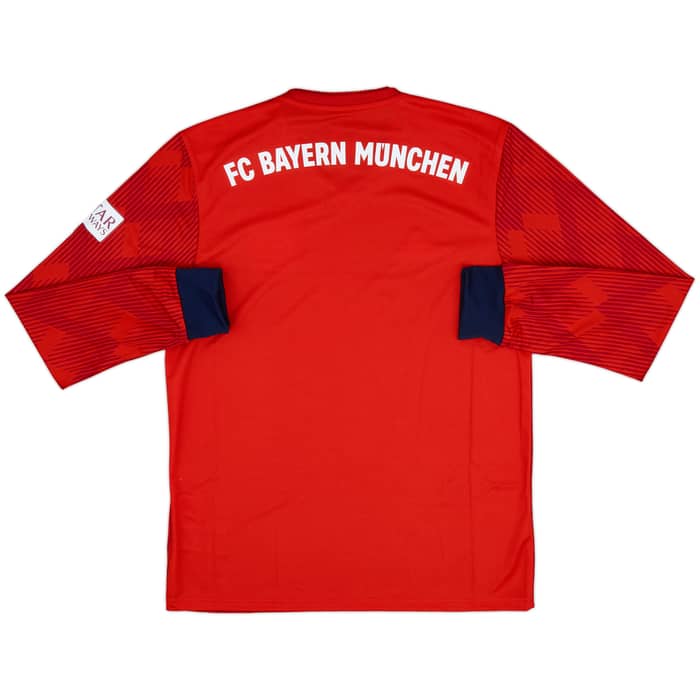 2018-19 Bayern Munich Home L/S Shirt (M)