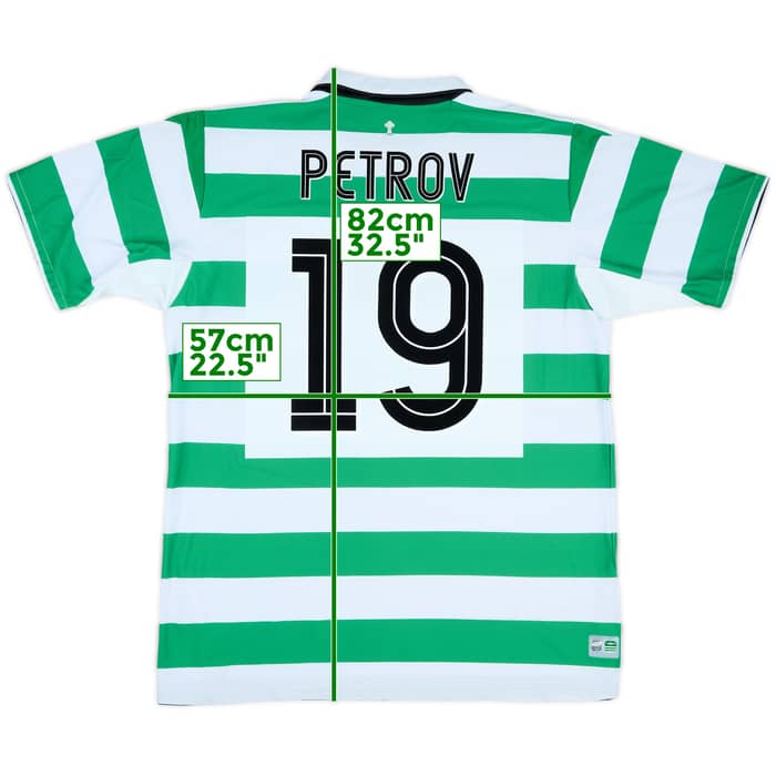 2004-05 Celtic Home Shirt Petrov #19 (XL)