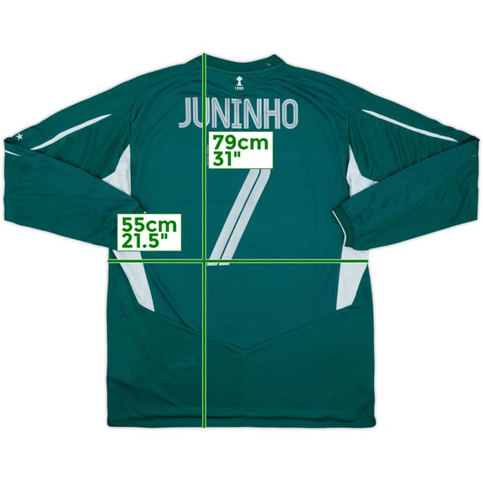 2004-05 Celtic Away L/S Shirt Juninho #7 (XL)