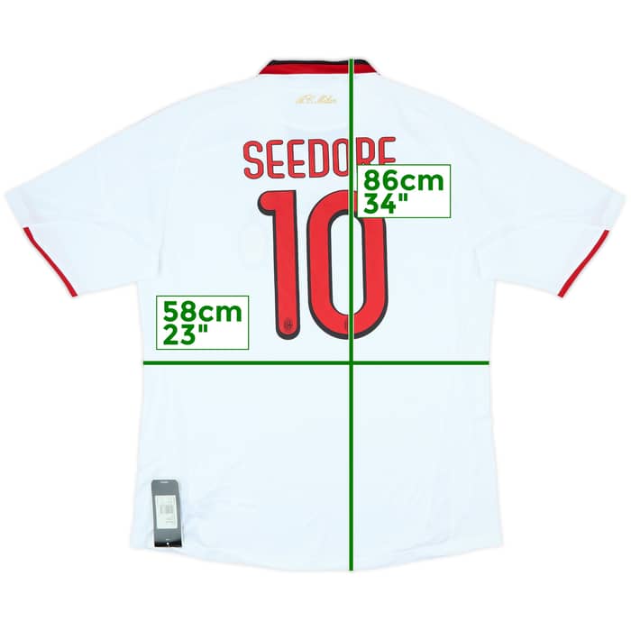 2009-10 AC Milan Away Shirt Seedorf #10 (XL)