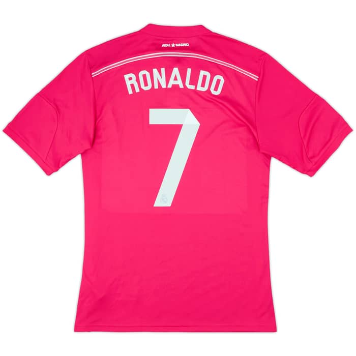 2014-15 Real Madrid Away Shirt Ronaldo #7 (L)