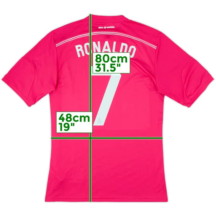 2014-15 Real Madrid Away Shirt Ronaldo #7 (L)