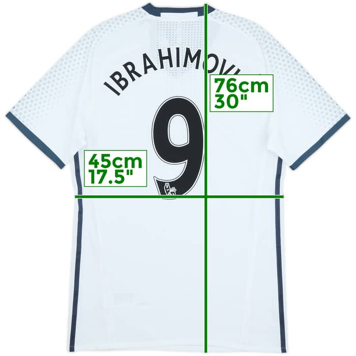 2016-17 Manchester United Player Issue Third Shirt Ibrahimovic #9 (M)
