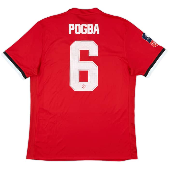 2017-18 Manchester United 'FA Cup Final' Home Shirt Pogba #6 (L)