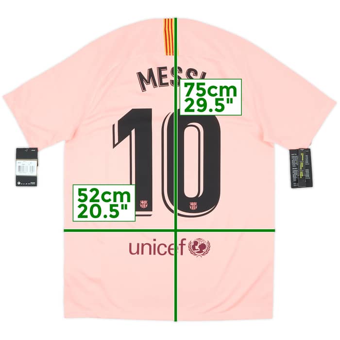 2018-19 Barcelona Third Shirt Messi #10 (M)