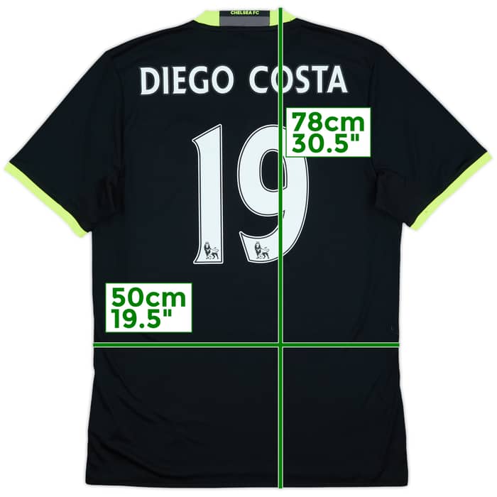 2016-17 Chelsea Away Shirt Diego Costa #19 (M)