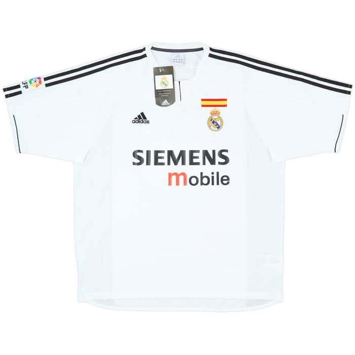 2003-04 Real Madrid Home Shirt Beckham #23 (XL)
