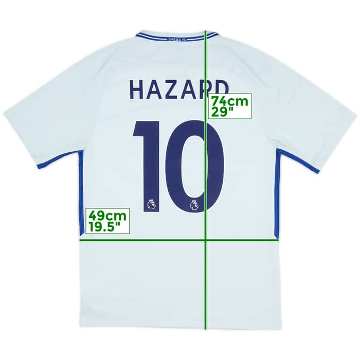 2017-18 Chelsea Away Shirt Hazard #10 (M)